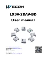 Wecon LX3V-2DAV-BD User Manual preview