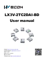 Предварительный просмотр 1 страницы Wecon LX3V-2TC2DAI-BD User Manual