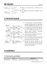 Preview for 3 page of Wecon LX3V-4AD User Manual