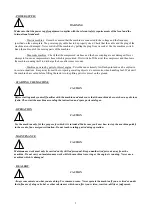 Preview for 3 page of WEDA PUMP RL 8010 Instructions/Spare Parts Manual