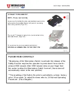 Preview for 9 page of WEDGELOCK I-LOCK Operator'S Manual