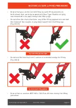 Preview for 23 page of WEDGELOCK TenX Coupler Owner'S Manual