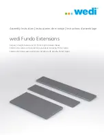 Wedi Fundo Assembly Instruction Manual preview