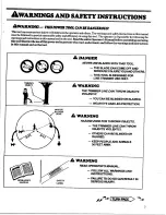 Preview for 3 page of Weed Eater 1400T Operator'S Manual