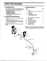 Preview for 6 page of Weed Eater 1400T Operator'S Manual