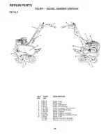 Предварительный просмотр 24 страницы Weed Eater 161459 Owner'S Manual