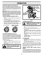 Предварительный просмотр 12 страницы Weed Eater 403284 Operator'S Manual