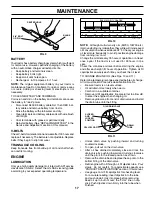 Предварительный просмотр 17 страницы Weed Eater 403284 Operator'S Manual