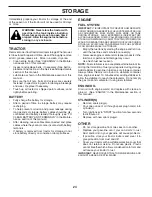 Предварительный просмотр 24 страницы Weed Eater 405209 Operator'S Manual