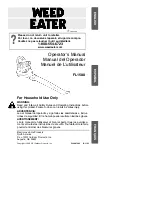 Preview for 1 page of Weed Eater 530087060 Operator'S Manual