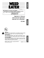 Weed Eater 530087645 Operator'S Manual preview