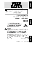 Weed Eater 545186749 Instruction Manual preview