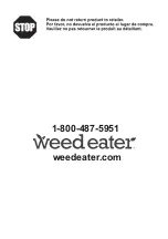 Preview for 24 page of Weed Eater 967700701 Instruction Manual