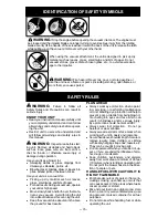 Preview for 3 page of Weed Eater BV1650, BV1800, BV1850, BV2000 Instruction Manual