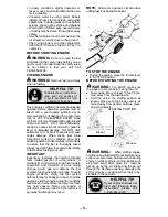 Preview for 8 page of Weed Eater BV1650, BV1800, BV1850, BV2000 Instruction Manual