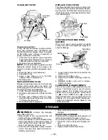 Preview for 10 page of Weed Eater BV1650, BV1800, BV1850, BV2000 Instruction Manual