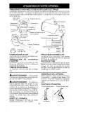 Предварительный просмотр 31 страницы Weed Eater EBV 200W Instruction Manual