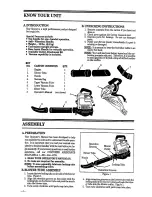 Preview for 4 page of Weed Eater GBI 22V Operator'S Manual