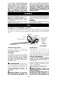 Предварительный просмотр 13 страницы Weed Eater GHT 195 Instruction Manual