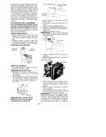 Предварительный просмотр 25 страницы Weed Eater GHT 195 Instruction Manual