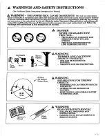 Предварительный просмотр 3 страницы Weed Eater GTI 15 Operator'S Manual