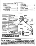 Предварительный просмотр 2 страницы Weed Eater GTI 15T Operator'S Manual