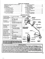 Предварительный просмотр 2 страницы Weed Eater GTI 17 Operator'S Manual