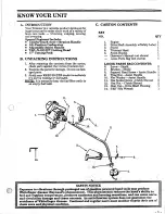 Предварительный просмотр 5 страницы Weed Eater GTI 17 Operator'S Manual