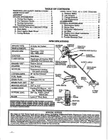 Предварительный просмотр 2 страницы Weed Eater GTI 19 Operator'S Manual