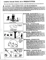 Preview for 14 page of Weed Eater GTI 19T Operator'S Manual