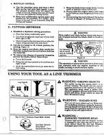 Preview for 16 page of Weed Eater GTI 19T Operator'S Manual