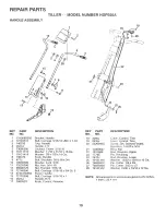 Предварительный просмотр 19 страницы Weed Eater HDF550A Owner'S Manual