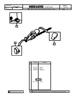 Предварительный просмотр 1 страницы Weed Eater HTC2200 Parts List
