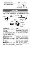 Предварительный просмотр 4 страницы Weed Eater TWIST-N-EDGE TE400CXL Instruction Manual