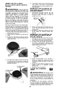 Preview for 29 page of Weed Eater W25CB Instruction Manual