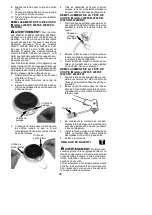 Preview for 46 page of Weed Eater W25CB Instruction Manual