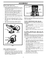 Предварительный просмотр 7 страницы Weed Eater WET2242STD Owner'S Manual