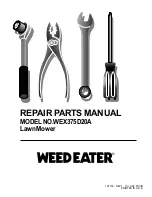 Предварительный просмотр 45 страницы Weed Eater wex375d20 Instruction Manual