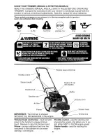 Предварительный просмотр 6 страницы Weed Eater WT4000 Operator'S Manual