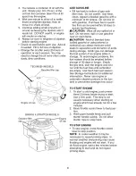 Предварительный просмотр 8 страницы Weed Eater WT4000 Operator'S Manual