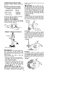 Preview for 5 page of Weed Eater YM600 Instruction Manual