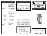 Предварительный просмотр 1 страницы weed instrument EOTec 2000 MUX Installation Instructions