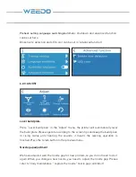 Предварительный просмотр 36 страницы WEEDO F192 User Manual