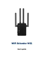 WEEE WE1 User Manual предпросмотр