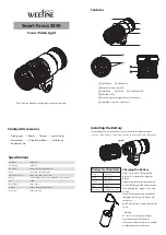 Preview for 1 page of Weefine Smart Focus 3500 Quick Start Manual