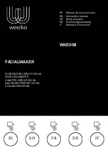 Weelko FACIALWAXER Instruction Manual предпросмотр