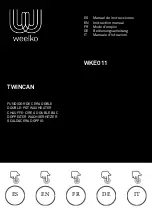 Предварительный просмотр 1 страницы Weelko TWINCAN Instruction Manual