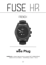 Preview for 12 page of WEEPLUG FUSE HR Manual