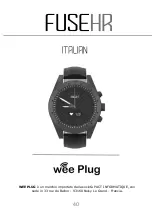 Preview for 42 page of WEEPLUG FUSE HR Manual