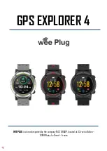 WEEPLUG GPS EXPLORER 4 Manual preview